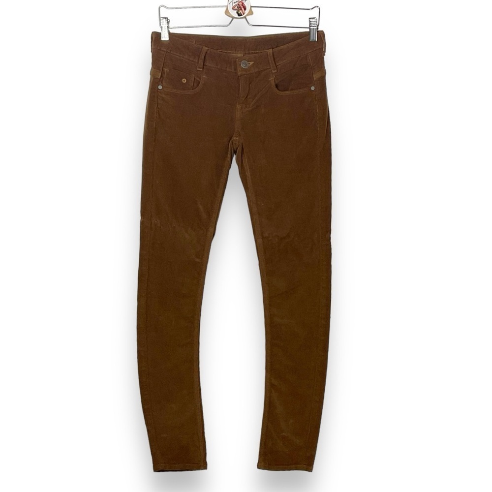 G-Star Raw Pants Mens Arc 3D‎ Corduroy Brown Slim Fit Cords Size 28 NWT